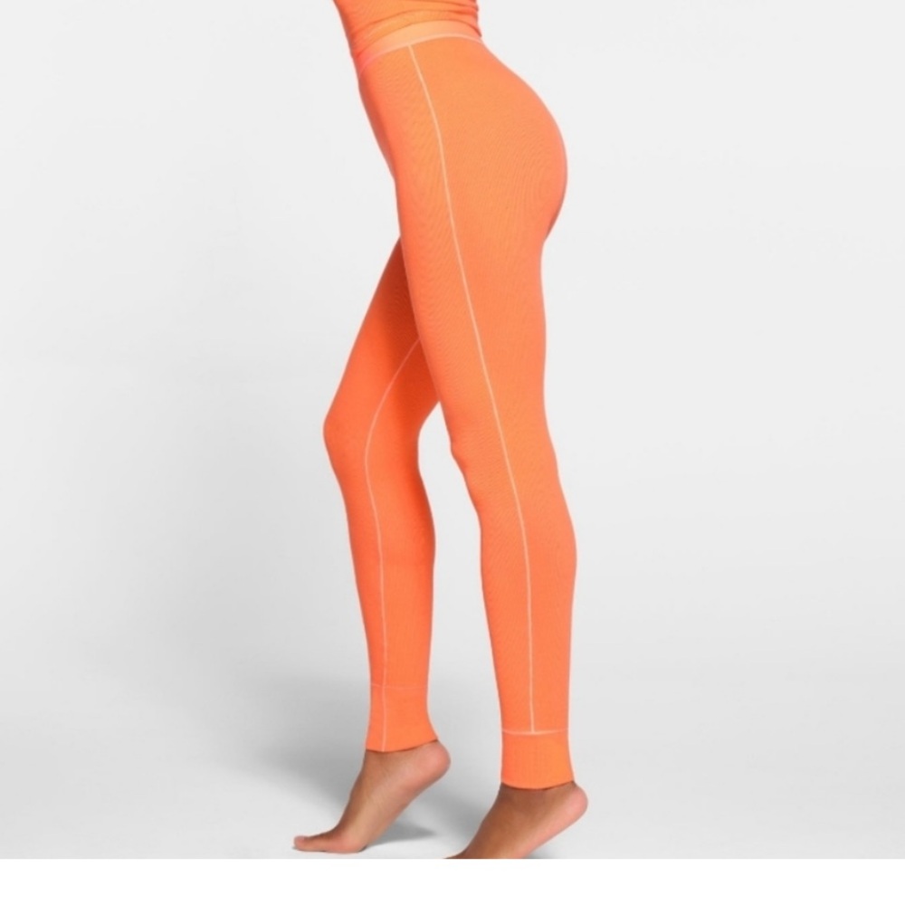 SKIMS Cotten Rib Legging - Apricot